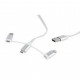 Дата кабель USB 2.0 AM to Lightning/Micro/Type-C 1.0m Cablexpert (CC-USB2-AMLM32-1M-W)