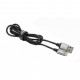 Дата кабель USB 2.0 AM to Type-C 1.0m Cablexpert (CCPB-C-USB-09BK)