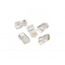 Конектор RJ45 cat.5e UTP 8P8C * 10 (позолоч. конт.) Cablexpert (LC-8P8C-001/10)