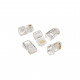 Конектор RJ45 cat.5e UTP 8P8C * 10 (позолоч. конт.) Cablexpert (LC-8P8C-001/10)