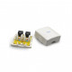 Розетка мережева Cablexpert RJ45x2 FTP, cat.6 (NCAC-2F6-01)
