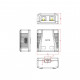 Розетка мережева Cablexpert RJ45x2 FTP, cat.6 (NCAC-2F6-01)