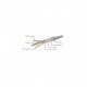Патч-корд Cablexpert 1м FTP cat 6, yellow (PP6-1M/Y)