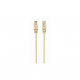Патч-корд 3м UTP cat 6 CCA grey Cablexpert (PP6U-3M)