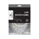 Патч-корд 2м UTP cat 6 CU gray Cablexpert (PP6U-CU-2M)