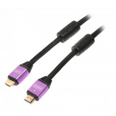 Кабель мультимедійний HDMI to HDMI 5.0m ferrite v.1.4 Cablexpert (VC-HDMI-510-5m)