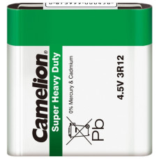 Батарейка 3R12 4.5V Super Heavy Duty Zinc-carbon * 1 Camelion (3R12-SP1G)