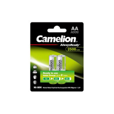 Акумулятор Camelion AА 2500mAh Ni-MH Always Ready HR6 BP2 (NH-АA2500АRBP2)
