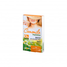 Воскові смужки Camomile Depilation для обличчя 12 шт. (4823015924958)