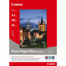 Папір Canon A3 Photo Paper Plus Semi-gloss SG-201, 20sh (1686B026)