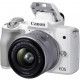 Цифровий фотоапарат Canon EOS M50 Mk2 + 15-45 IS STM Kit White (4729C028)