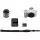 Цифровий фотоапарат Canon EOS M50 Mk2 + 15-45 IS STM Kit White (4729C028)