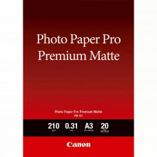 Папір Canon A3 Photo Paper Premium Matte PM-101 20с (8657B006)