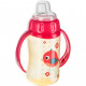 Поїльник-непроливайка Canpol babies Cute Animals Пташечка з м'яким носиком і ручками 320 мл (56/512_red)
