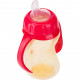 Поїльник-непроливайка Canpol babies Cute Animals Пташечка з м'яким носиком і ручками 320 мл (56/512_red)