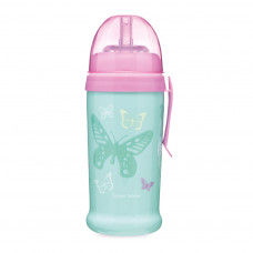 Поїльник-непроливайка Canpol babies Butterfly Бірюзовий 350 мл (56/515_tur)