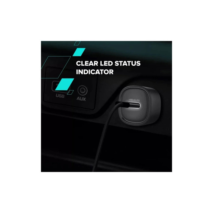 Зарядний пристрій Canyon USB-C PD30W black (CNE-CCABR2C)