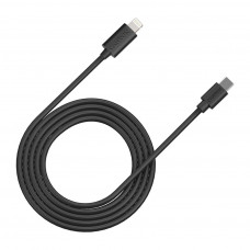 Дата кабель USB-C to Lightning 2.0m 3A Black Canyon (CNE-CFI12B)