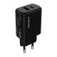 Зарядний пристрій Canyon OnCharge 200 20W 1xPD 1xQC EU Black (CNE-CHA200-31)