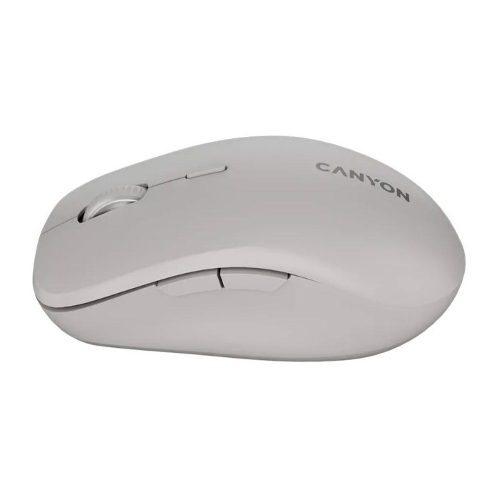 Мишка Canyon MW-12 Wireless/Bluetooth Grey (CNS-CMSW12DG)