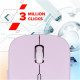 Мишка Canyon MW-12 Wireless/Bluetooth Pink (CNS-CMSW12P)