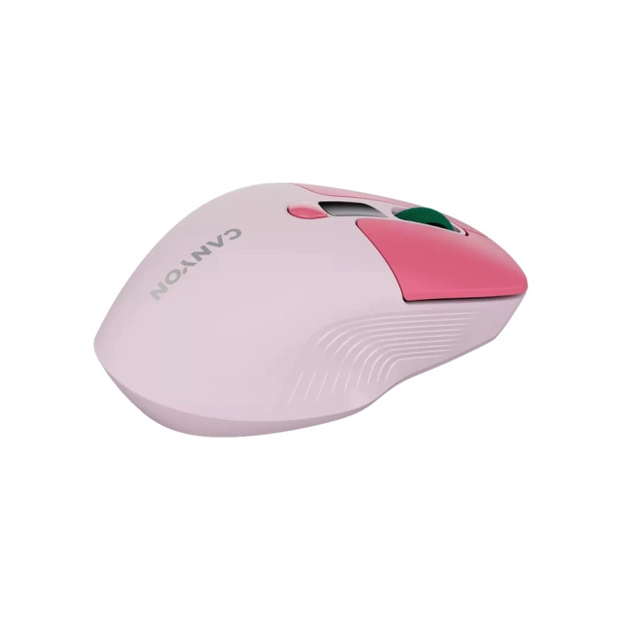 Мишка Canyon MW-26 LCD Silent Wireless/Bluetooth Pink (CNS-CMSW26P)