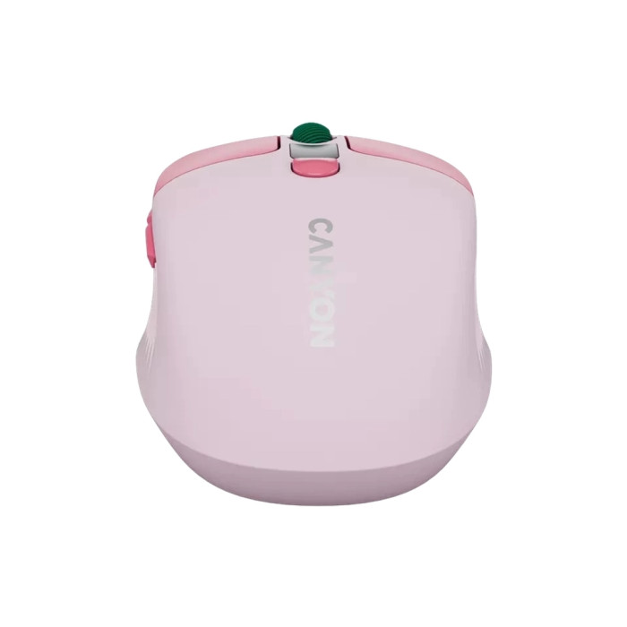 Мишка Canyon MW-26 LCD Silent Wireless/Bluetooth Pink (CNS-CMSW26P)