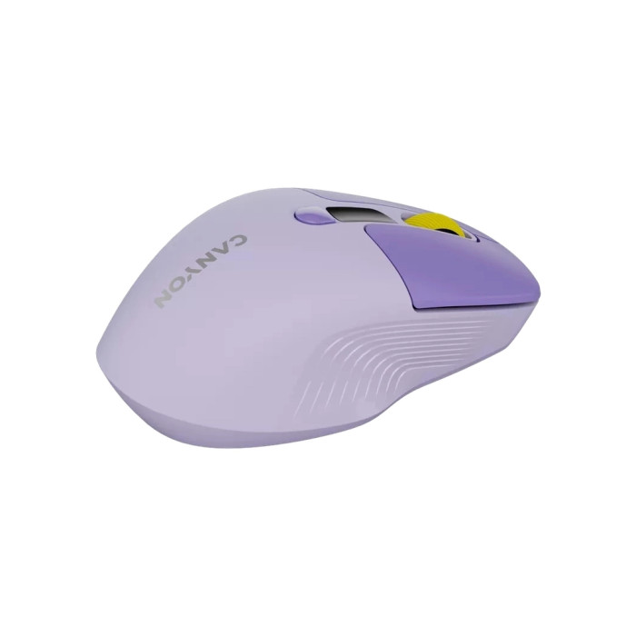 Мишка Canyon MW-26 LCD Silent Wireless/Bluetooth Violet (CNS-CMSW26V)