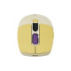 Мишка Canyon MW-26 LCD Silent Wireless/Bluetooth Yellow (CNS-CMSW26Y)