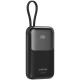 Батарея універсальна Canyon 10000mAh OnPower 101 PD/22.5W built-in cable Black (CNS-CPB101BK)