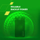 Батарея універсальна Canyon OnPower 200 20000mAh, 5В/2А, Black (CNS-CPB200B)