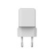 Зарядний пристрій Canyon CU20C GaN 20W 1xPD EU White (CNS-CUW20C)