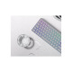 Клавіатура Canyon HKB-W11 Slim Dual Mode Wireless/Bluetooth RGB UA Grey (CNS-HBTK11G)