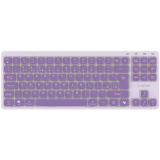 Клавіатура Canyon OnType 10 TKL Mechanical Silent Low-profile USB UA Violet (CNS-HKB10V)