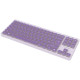 Клавіатура Canyon OnType 10 TKL Mechanical Silent Low-profile USB UA Violet (CNS-HKB10V)