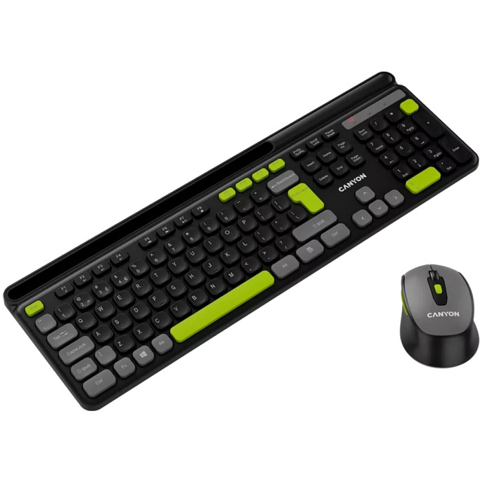 Комплект Canyon HSET-W5 Wireless UA Black (CNS-HSETW5BK)