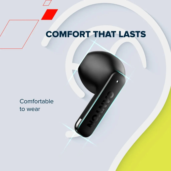 Навушники Canyon OnGo 13 TWS Black (CNS-TWS13B)