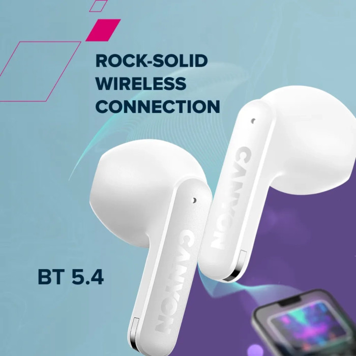 Навушники Canyon OnGo 13 TWS White (CNS-TWS13W)