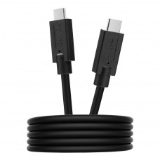 Дата кабель USB-C to USB-C 1.2m 100W 20V/ 5A black Canyon (CNS-USBC9B)