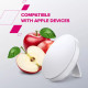 Зарядний пристрій Canyon wireless charger WS-105 15W Qi2 White (CNS-WCS105W)