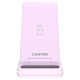 Зарядний пристрій Canyon WS-304 Foldable 3in1 Wireless charger Iced Pink (CNS-WCS304IP)