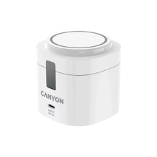 Зарядний пристрій Canyon 4-in-1 wireless charging stand 30W + cable 1.0m white (CNS-WCS405WW/A)