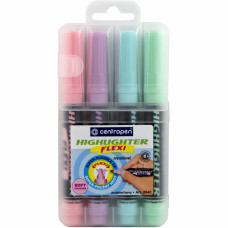 Маркер Centropen набір Highlighter 1-5 мм, 4 шт (8542/4 SE)