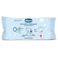 Дитячі вологі серветки Chicco мягкие очищающие 16 шт. (09163.20)