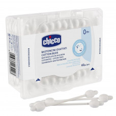 Ватні палички Chicco з обмежувачем 60 шт (10440.00)