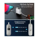 Батарея універсальна Choetech 10000mAh, 35W. PD/3.0, LED Display, buid-in type-C cabel, Silver (B832-SL)