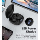 Навушники Choetech Open-ear з LED дисплеєм Black (BH-T25-BK)