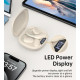 Навушники Choetech Open-ear з LED дисплеєм Beige (BH-T25-SK)