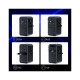 Зарядний пристрій Choetech 4xUSB 100W PD (2хUSB-C+2хUSB-A) сharger diamond model black (PD6028-BK)