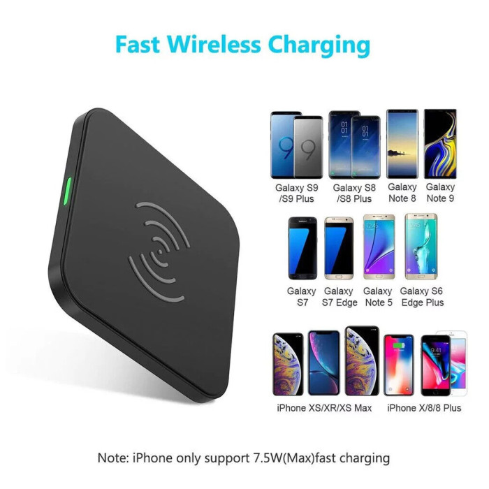 Зарядний пристрій Choetech Wireless 10W black (T511-S)